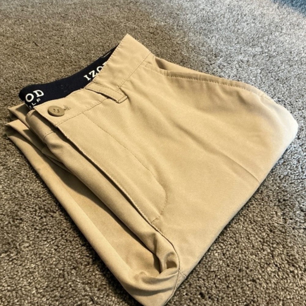 IZOD Golf Pants-Khaki. Men's 29 X 30 - Picture 4 of 4